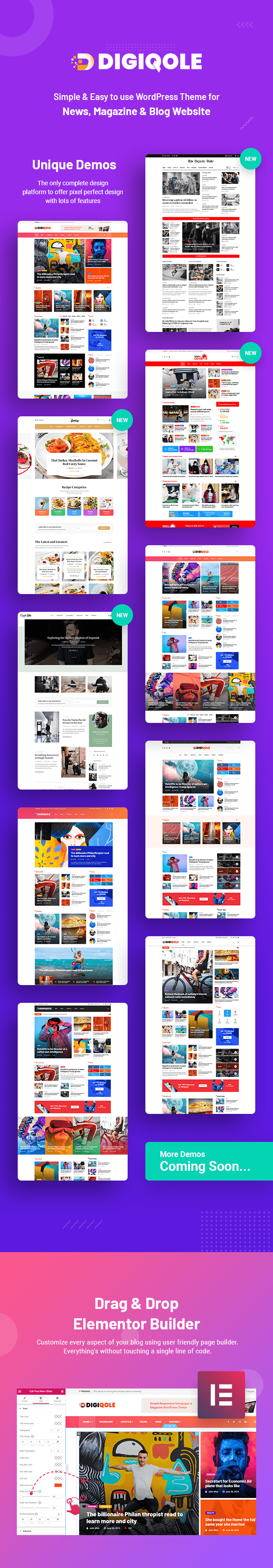 Digiqole WordPress